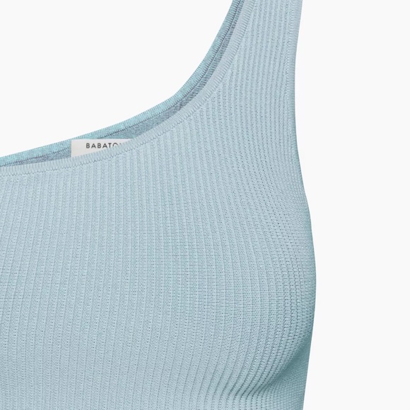 Babaton Sculpt Knit One-Shoulder Cropped Tank - Picture 8 of 10